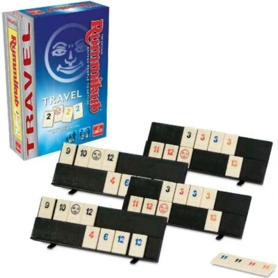 Goliath Toys Reise Rummikub Spiel Set Zahlenspiel für 4 Spieler spielbrett - Bild 1 von 2