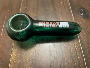 GRAV Labs 5" Large Spoon Hand Pipe Lake Green Logo Colors Vary - Picture 1 of 1