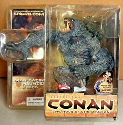 McFarlane Toys Conan Serie 2 Hombre Comiendo Cazador de Pozos Nuevo Foto 1 de 3