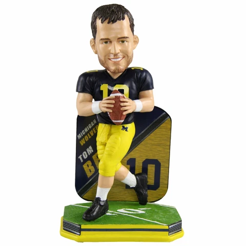 Tom Brady Michigan Wolverines Special Edition College Bobblehead NCAA Cover