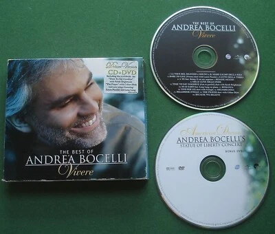 Andrea Bocelli The Best Of CD + Bonus DVD - Image 1 of 3