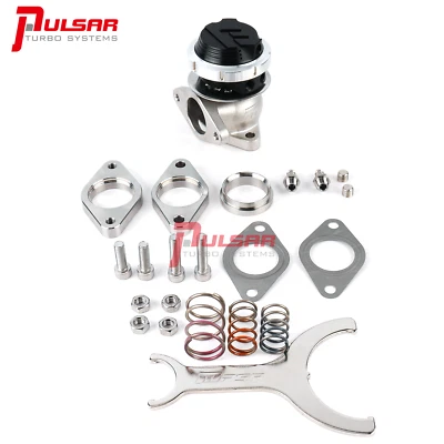 Pulsar Turbo New Generation Black Wastegate 38mm 2-Bolt External Wastegate - Image 1 of 4