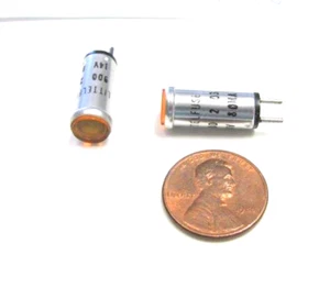 (5x) 14VAC/DC 80mA - Ámbar - Luz piloto indicadora incandescente - ENVÍO GRATUITO - Imagen 1 de 1
