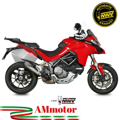 Mivv Ducati Multistrada 1200 2015 15 Echappement Moto Exhaust Delta Race Inox - Photo 1/3