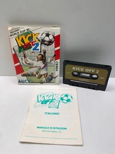 KICK OFF 2 COMMODORE 64 C64 - GIOCO USATO 1990 ANCO - INCLUDE WORLD CUP '90 - Imagen 1 de 8