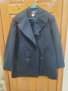 US Navy Issued Peacoat, 42R - Picture 1 of 6