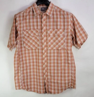 White Sierra - Espalda ventilada - Camisa de pesca para hombre talla extra grande - Manga corta Foto 1 de 4