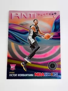 Victor Wembanyama 2023-24 Panini NBA Hoops Premium Stock Anti-Gravity #5 RC - Picture 1 of 2