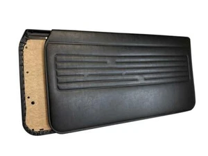 Interior Door Panel Fits For BMW E21 3 Series 1975-1983 Black Color 2 Pieces - Picture 1 of 2