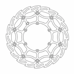 Husaberg FE 350 2013-2014 Moto Masters Flame Supermoto Front Brake Disc - Picture 1 of 5
