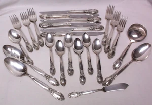 Oneida Community Ballad Country Lane Service pour 6 couverts lot 36 pièces - Photo 1/3