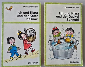 Dimiter Inkiow. 2 x Meine Schwester Klara Kater Kasimir / Dackel Schnuffi. dtv - Bild 1 von 15