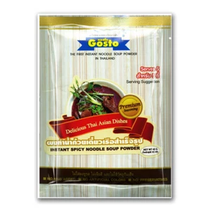 Instant Würzige Nudelsuppe Pulver Leckere Thai Asiatische Gerichte Bootsnudeln 42g. - Bild 1 von 3