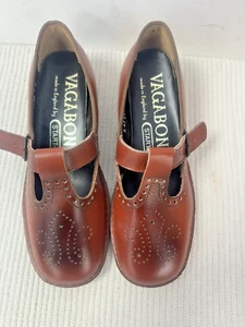 Start-rite, Vegabonds, Shoes, Brown, School, Brogues Made in UK size 3d, Vintage - Picture 1 of 7