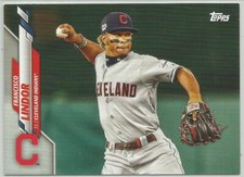 Francisco Lindor Cleveland Indians 2020 Topps #AL-9 Parallel