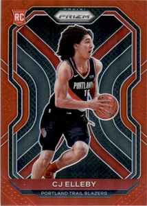 2020-21 Panini Prizm Prizms Red #283 CJ Elleby /299