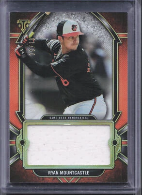 2024 Topps Triple Threads #SJR-RM Ryan Mountcastle Jumbo Jersey Orange /18 RG20 - Image 1 of 2