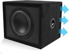 Nvx Xqwe110p 10" Ported Car Subwoofer Box Made X-Series (Xqw102/Xqw104)