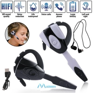 Trucker Bluetooth 5.0 Wireless Headset mit Noise Cancelling Mikrofon für Handys PC - Bild 1 von 43