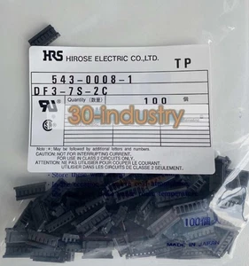 100pcs/pack New Connector DF3-7S-2C Plastic Shell 7PIN 2.0mm Pitch - Bild 1 von 1