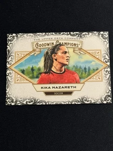 2025 UD Goodwin Champions Kika Nazaret Horizontal Brillante Negro Paralelo #90 - Imagen 1 de 2