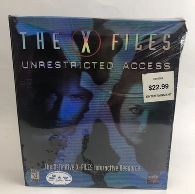 The X Files Unrestricted Access Game Windows PC Big Box Fox New Scully & Mulder - Image 1 of 4