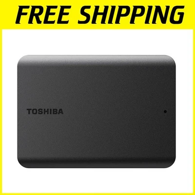 Canvio Basics 4TB Portable External HDD - Black - Image 1 of 4