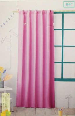 Pillowfort 42"W x 84"L Twill Solid Kids' Blackout Window Curtain Panel Purple*** - Image 1 of 4