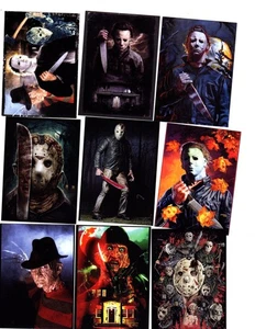JUEGO DE 18 CARTAS COLECCIONABLES NOVEDAD PERSONALIZADA FREDDY - JASON - MICHAEL - Imagen 1 de 4