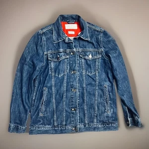 Damen GAP RED Icon Denim Jeansjacke Dark Indigo 5/2016 Größe Small - Bild 1 von 5