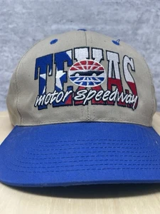 Cappello Texas Motor Speedway Snapback Berretto Baseball Rosso Bianco Blu OSFA Regolabile - Foto 1 di 13