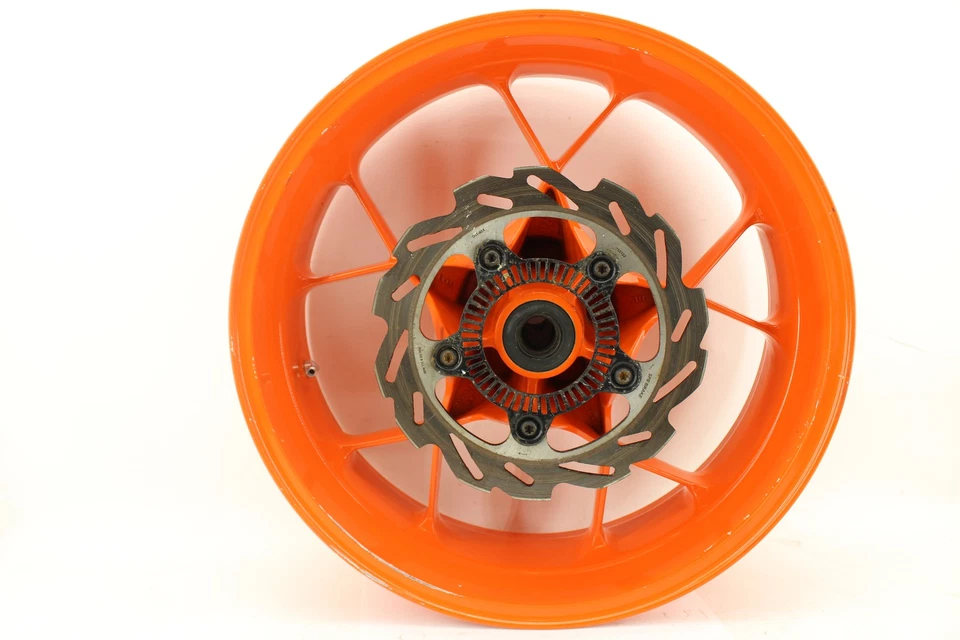 2020 KTM 790 DUKE OEM REAR BACK WHEEL RIM STRAIGHT READ - Image 1 of 4
