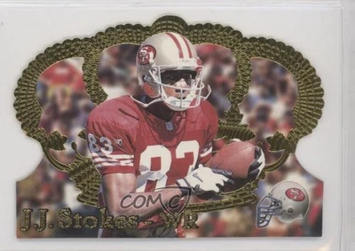 1995 Pacific Crown Royale JJ Stokes #109 Rookie RC - Image 1 of 3