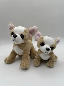 Ganz Webkinz Chihuahua Lil Kinz Lot of 2 Plush Dog Puppy NO CODES - Picture 1 of 6