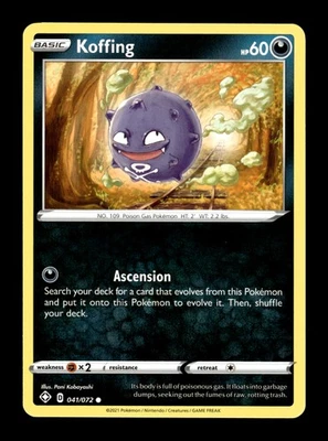 Pokemon TCG: Shining Fates - Koffing - 041/072 - Image 1 of 2