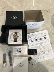 GV2 Gevril Macchina Del Tempo Limited Edition Rose Gold Swiss Quartz Watch - Picture 1 of 16