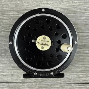 Vintage Pflueger Medaillengewinner Nr. 1495 Fliegenrolle Diamolite Line Guard Made in USA - Bild 1 von 10