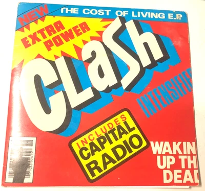 The Clash 7" 45 record & Picture Sleeve EP Uk import - Image 1 of 4