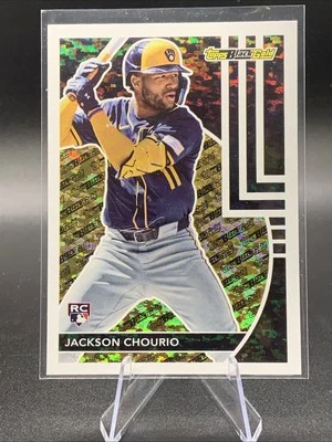 2024 Topps Update Series - Topps Black Gold Jackson Chourio #BG-25 (RC) - Image 1 of 2