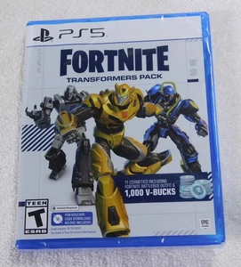 Fortnite Transformers Pack + 1000 V-Bucks PS5 NUEVO PRECINTADO Sony PlayStation 5 - Imagen 1 de 2