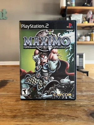 Maximo: Ghosts to Glory (Sony PlayStation 2, 2002) CIB Complete PS2 Great Shape! - Image 1 of 4