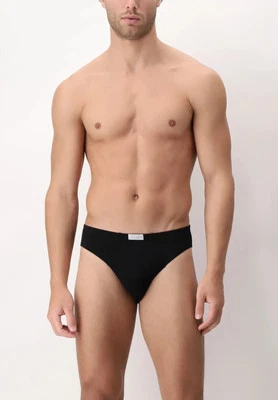 OFFERTA 6 PEZZI CAGI 1244 Slip Bassi Uomo BIANCO-NERO-BLU