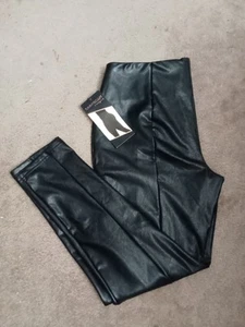 One 5 One Tummy Sculpt Faux Leather Pull On Power Waistband Size XL NWT - Picture 1 of 15