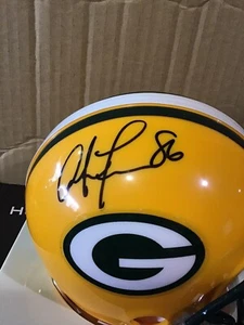 ANTONIO FREEMAN #86 PACKERS SIGNED AUTO MINI HELMET - Picture 1 of 5