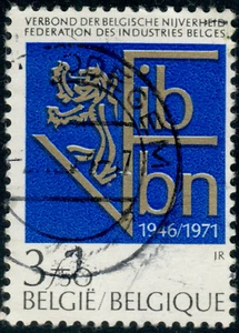 Belgium - 1971 - The 25th Anniversary of the Industrial Society - 3.50Fr - #2066 - Picture 1 of 1