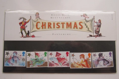 1985 ROYAL MAIL MINT STAMPS. PRESENTATION PACK No.166 CHRISTMAS. FREE UK P&P Cover