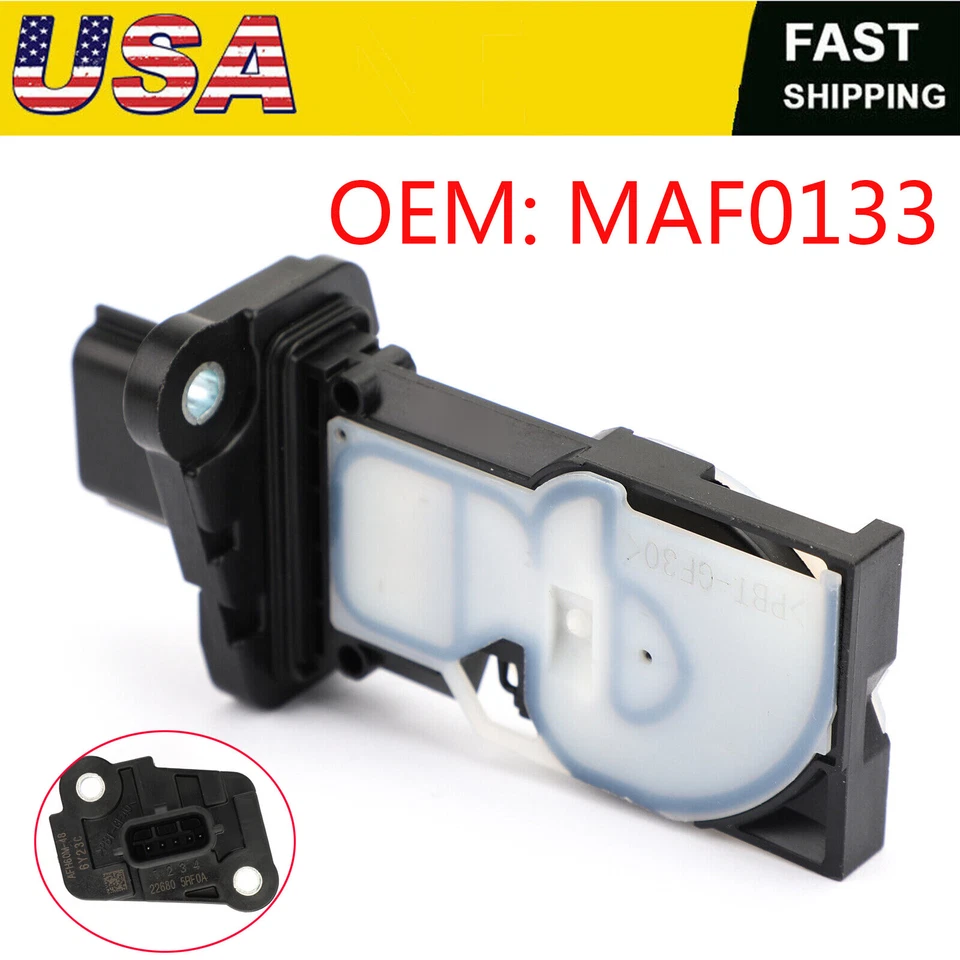 Датчик массового расхода воздуха от оригинального производителя MAF0133,22680-6CT0A,AFH60M-53 для Nissan Infiniti QX50 - Изображение 1 из 4