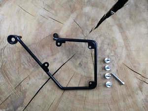 Soporte Izquierdo Alforja Apto para Streetbob Dynabob Funda Lateral 1996-2017 - Imagen 1 de 11