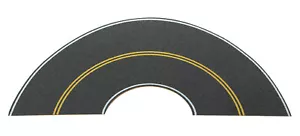 Walthers HO curve stradali pavimentate flessibili autoadesive (doppia linea) - Foto 1 di 1
