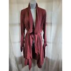 Max Jeans Size Xs Suede Trench Coat